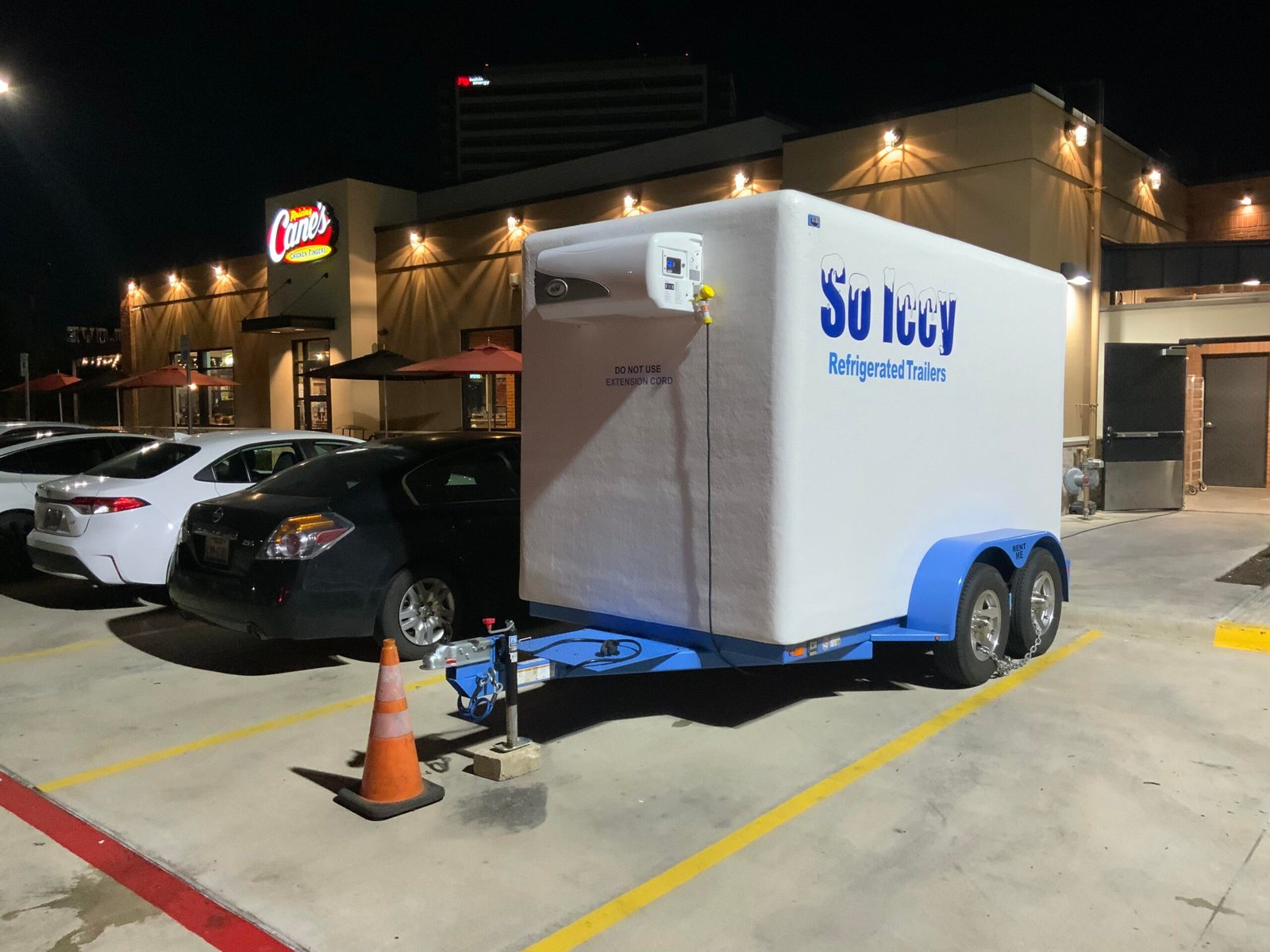 Raising Cane's Refrigerated Trailer