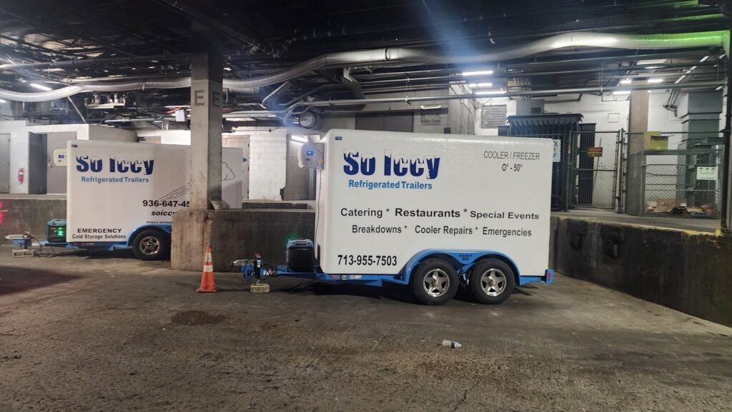 Temporary refrigeration for walk‑in cooler repair in Houston restaurant