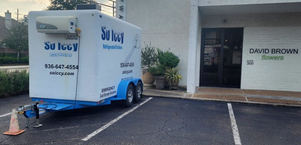Refrigerated Trailer for Flowers