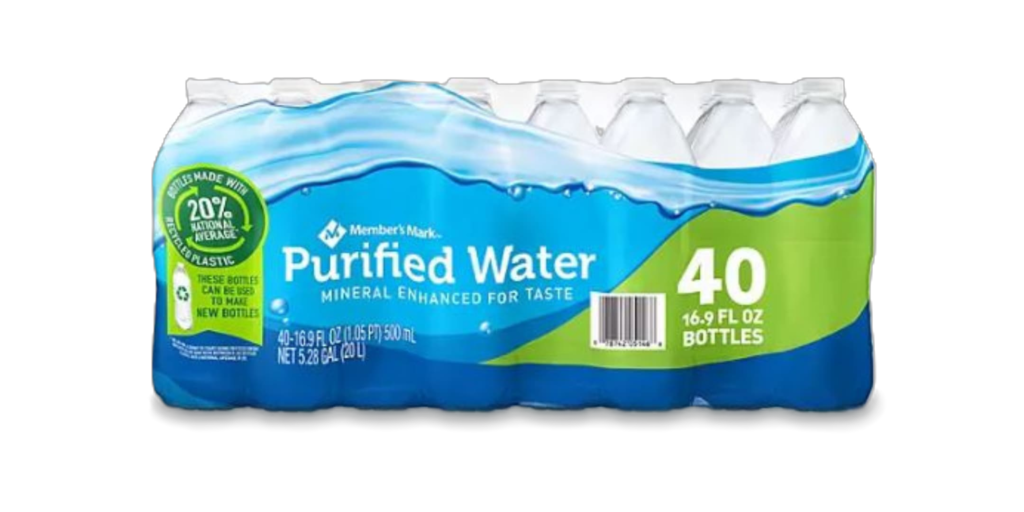 member mark bottled water for delivery in Houston and Southeast Texas