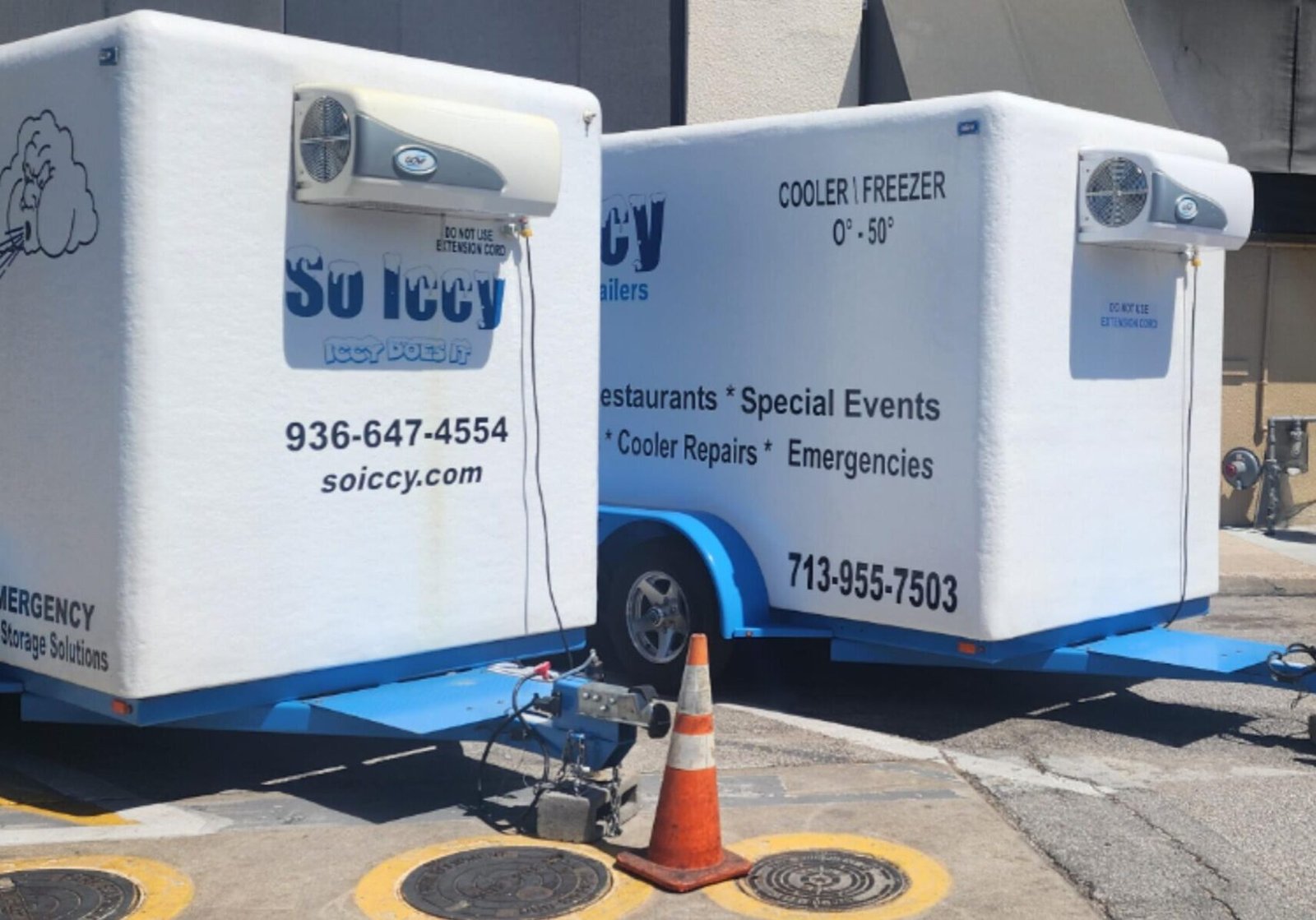 refrigerated trailer duo